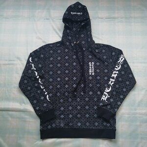 Chrome Hearts All-Over Print Hooded Sweatshirt